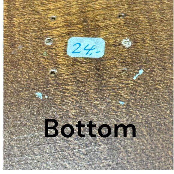 Vtg Boho Swiss Hand-Painted Floral Flowers Toole Design Wooded Dish 7" MCM Tray - Picture 6 of 9